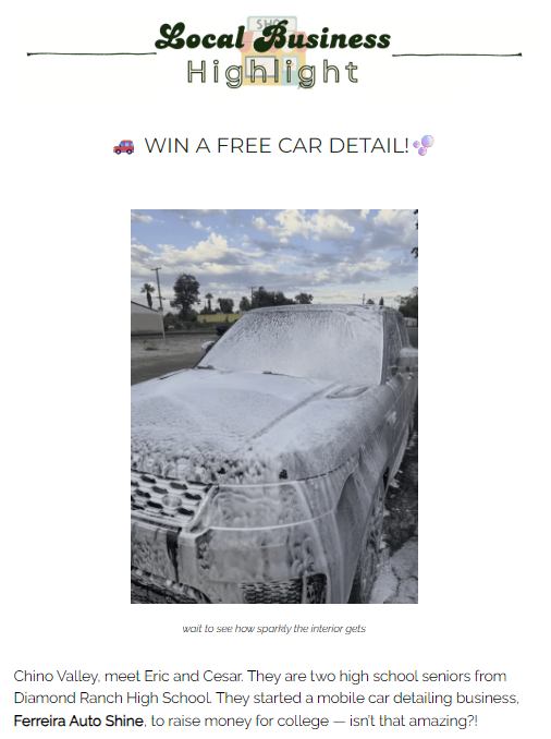 Local Business Feature Example